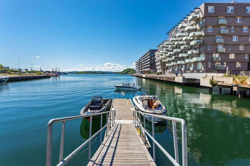 Cozy Apartment By The Fjord In Modern Oslo Exteriör bild